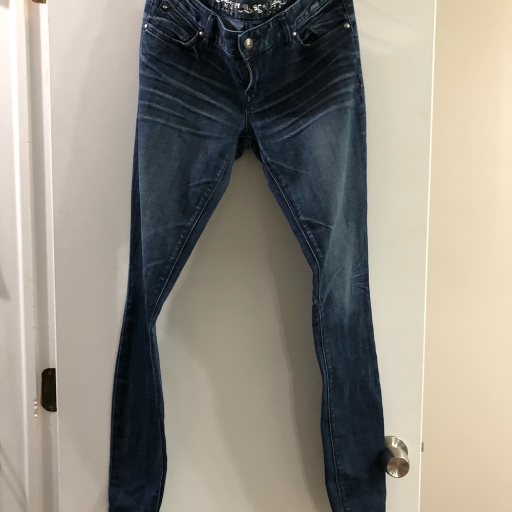 Size 8, skinny jeans